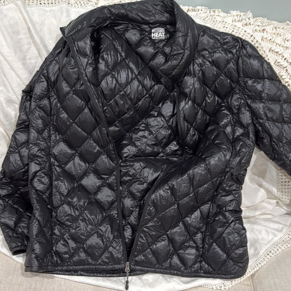 32 Degrees Heat size XL zippered lightweight jacket windbreaker black - Picture 9 of 13